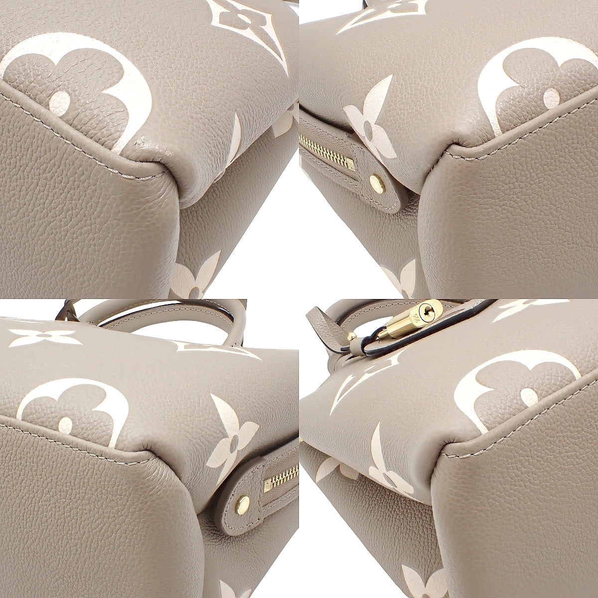 Monogram Empreinte Petit Palais PM Monogram Empreinte Tourterelle 奶油 M58914