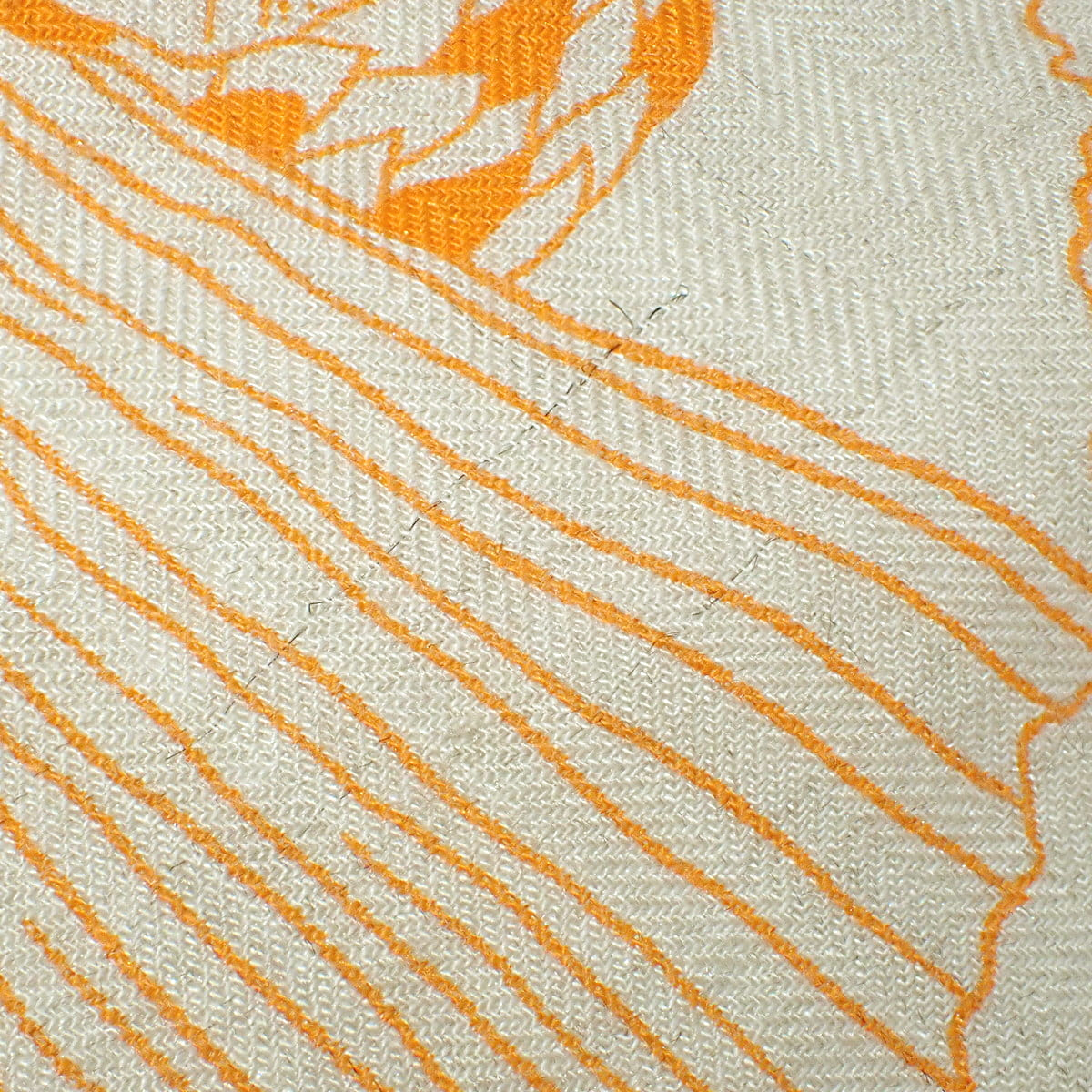 Cosmographia Universalis, a 140cm square scarf by Carré & Söhne, made of cashmere and silk.