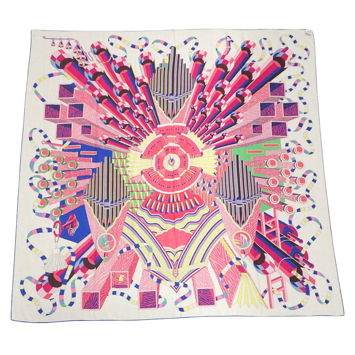 Point D'orgue Fermata Carre Jean Carre 140 Cashmere Silk