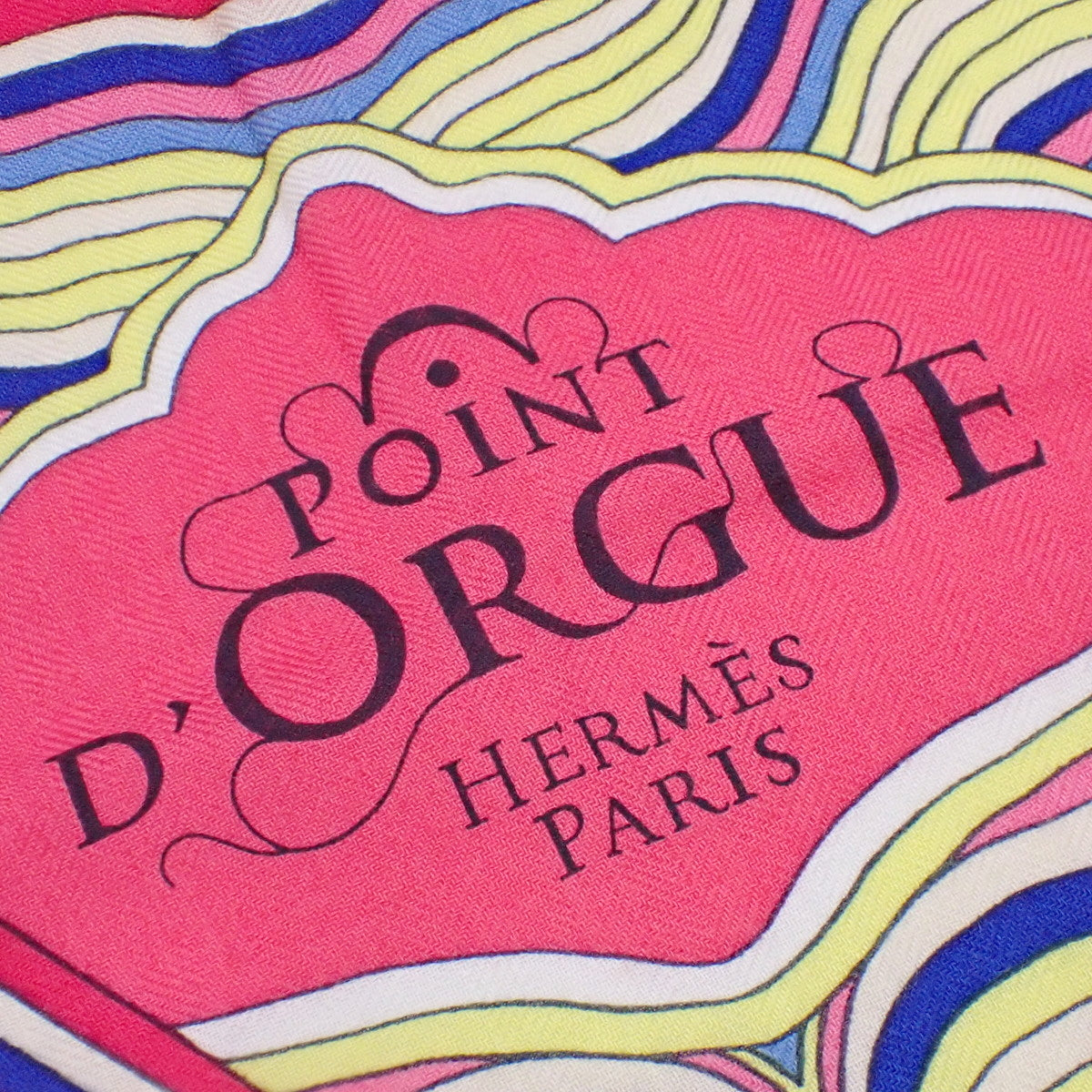 Point D'orgue Fermata Carre Jean Carre 140 Cashmere Silk