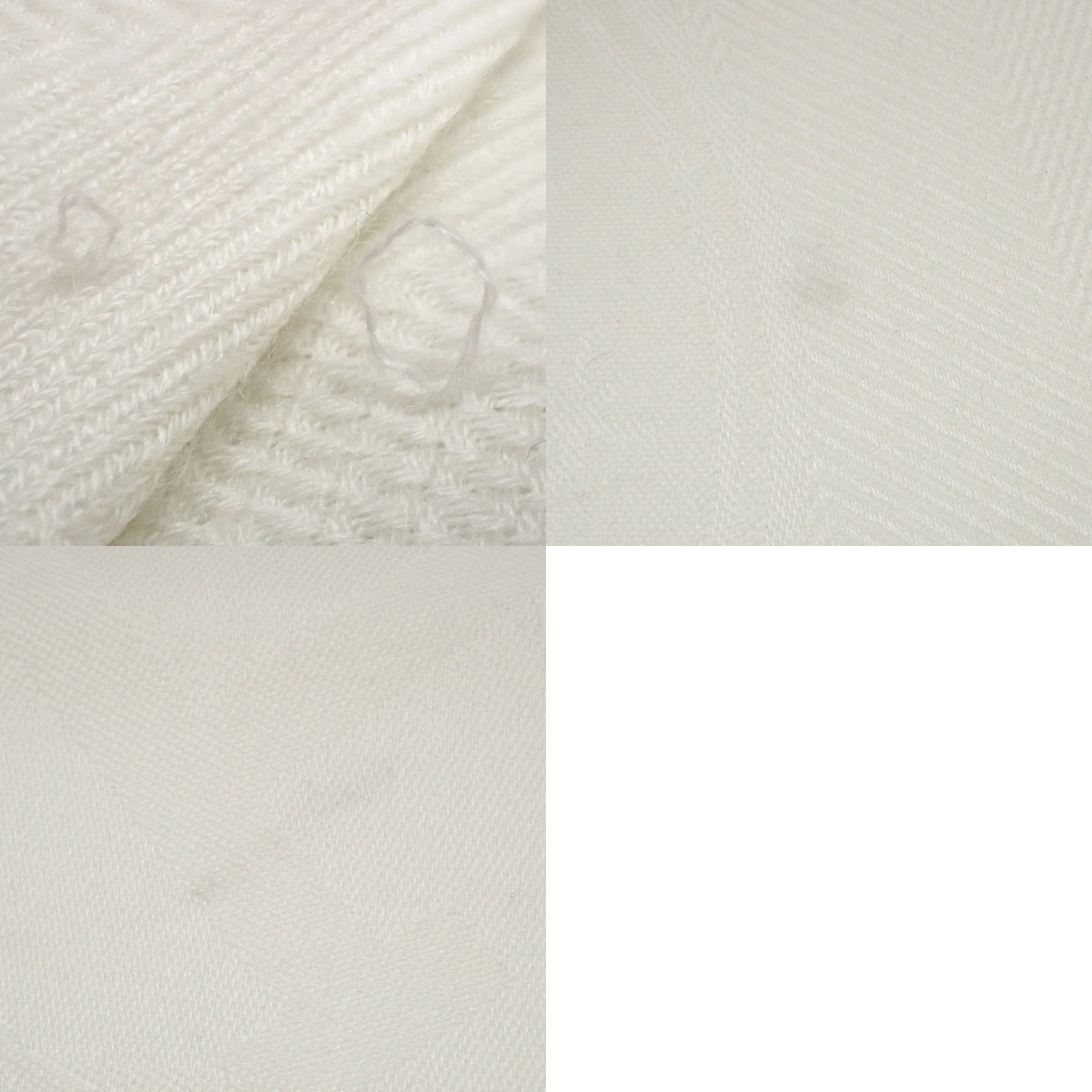 羊绒丝绸 New Libris 方巾110 围巾 羊绒 丝绸 象牙白 H212494S 01