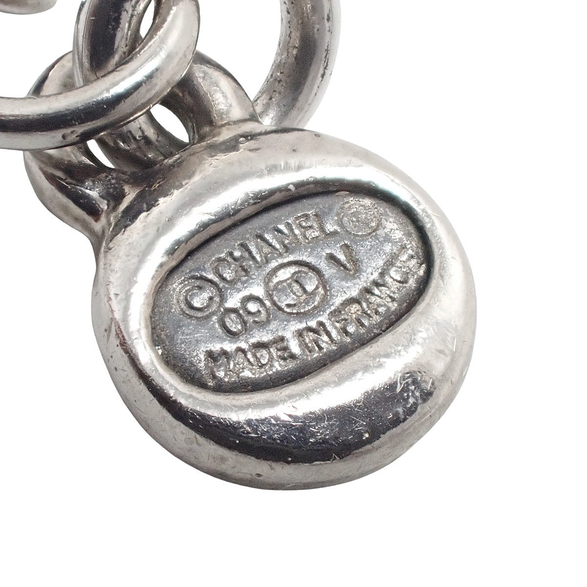 香奈儿标志 莱茵石 项链 金属