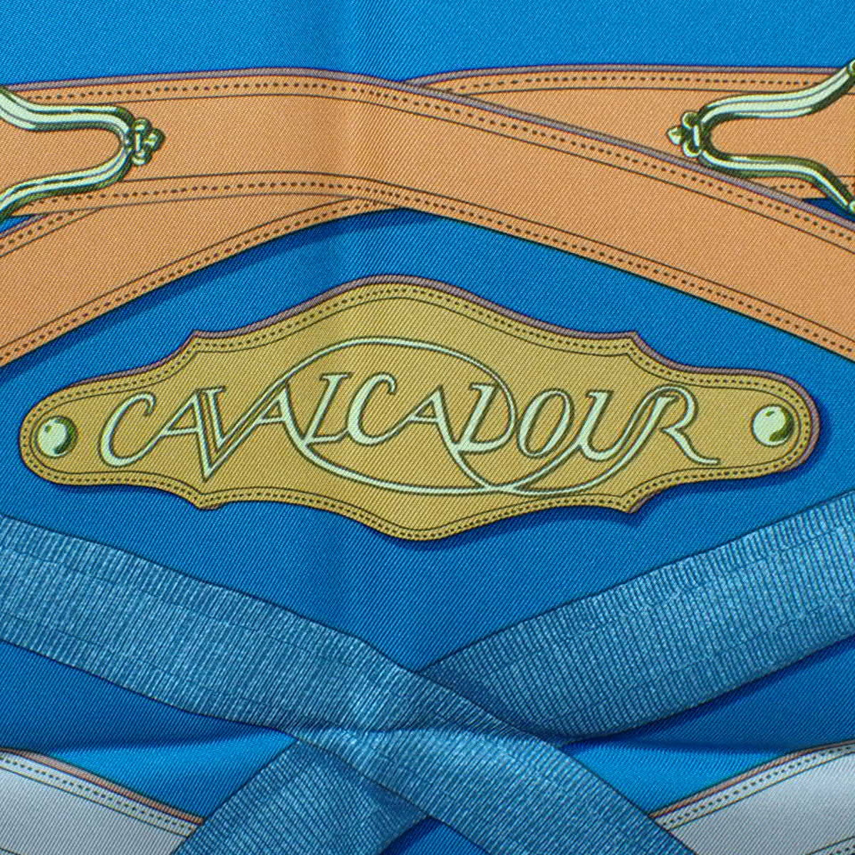 CAVALCADOUR 卡瓦尔卡多尔 90厘米方巾 真丝