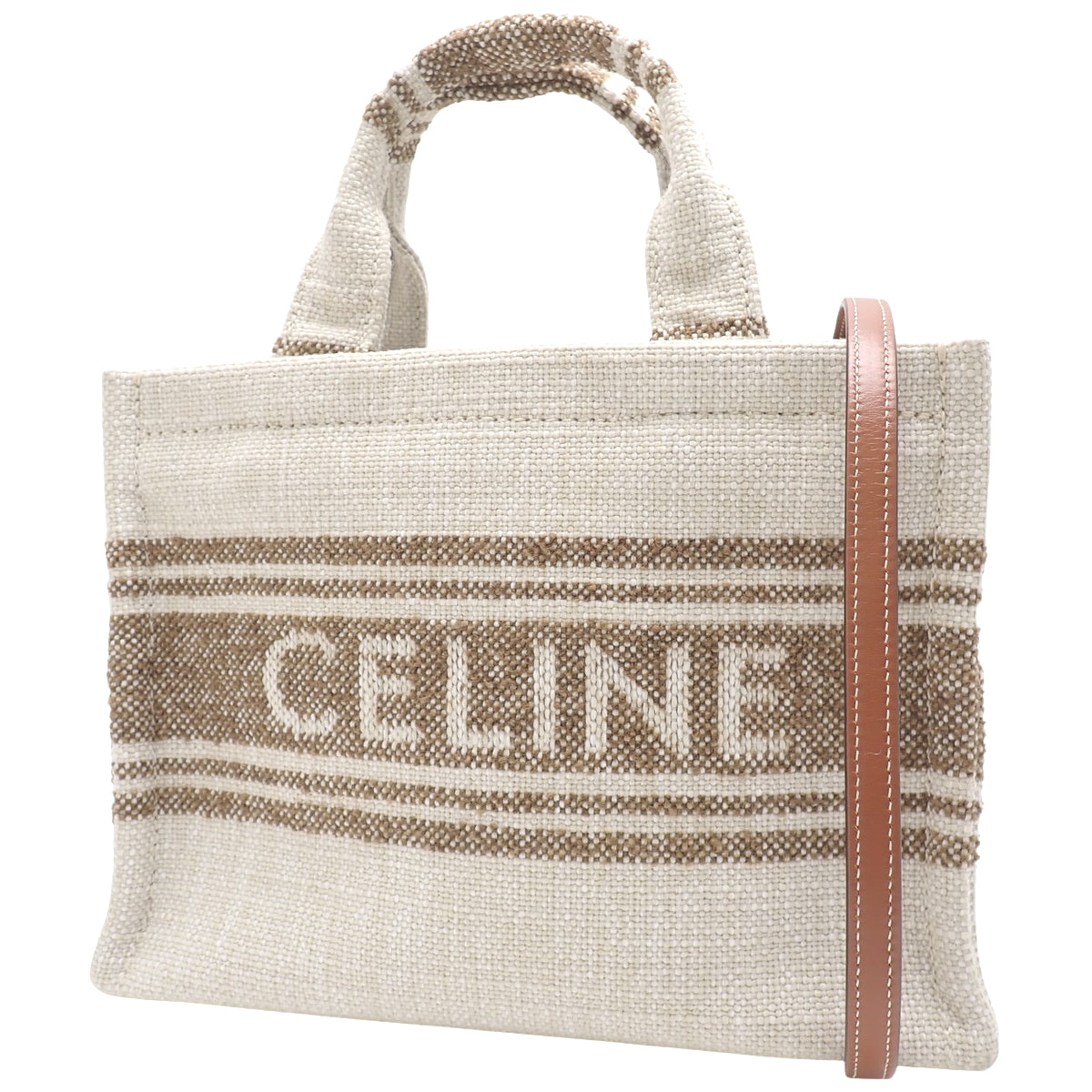 スモールカバ タイス キャンバス カーフ タバコ/タン 199162EZ7