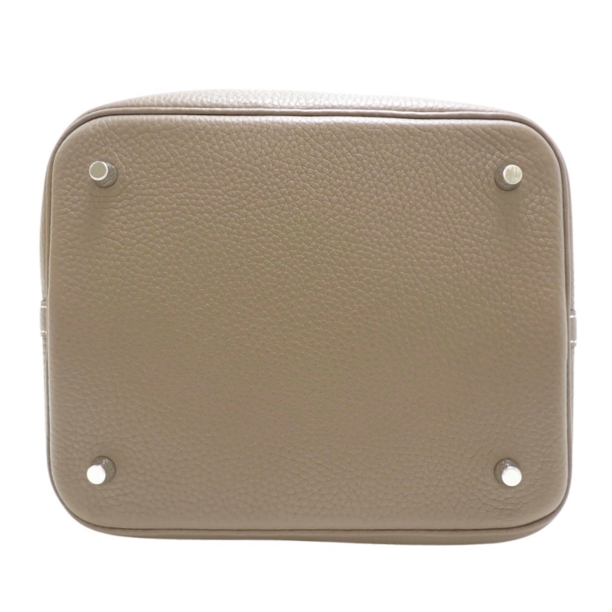 ピコタンロックMM トリヨンクレマンス パラジウム金具 エトゥープ/エトープ シルバー金具 X刻印