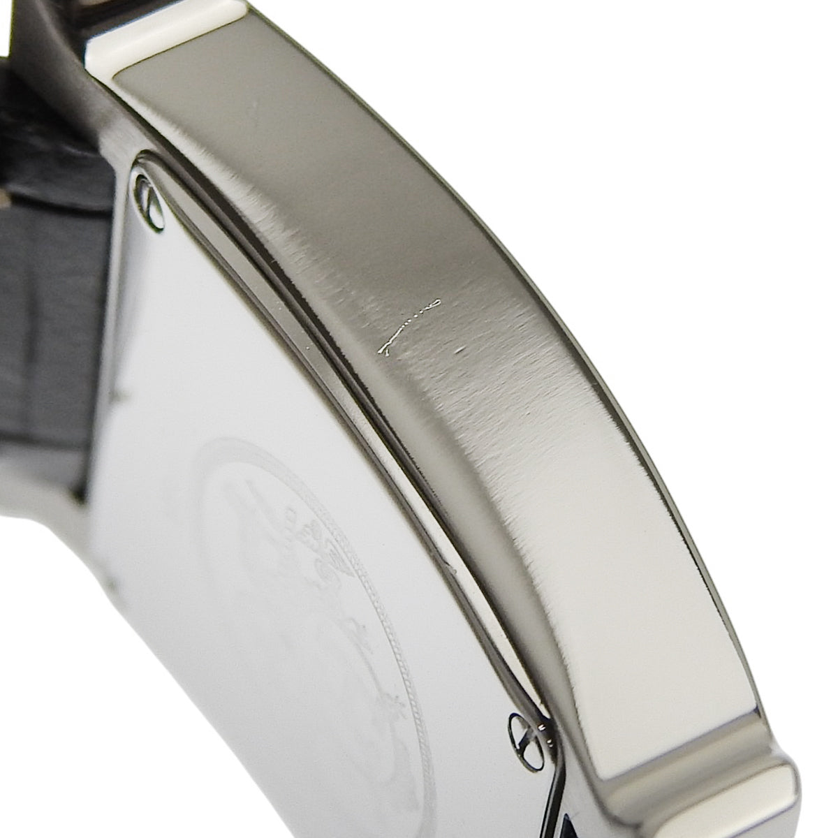 H Watch HH1.210 SS x 皮革 白色石英女表