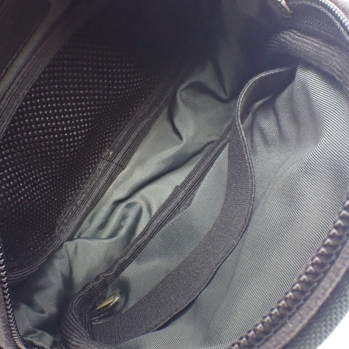 スポーツライン ココマーク ミニショルダーバッグ キャンバス ブラック グリーン A23300