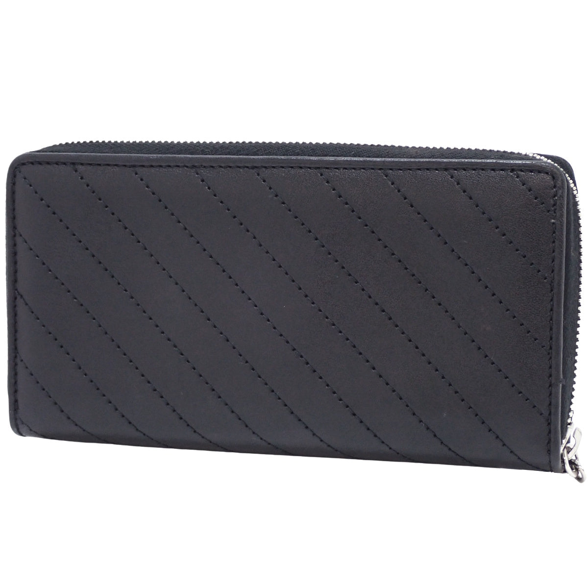 Gucci Blondie黑色皮革拉链钱包 760312