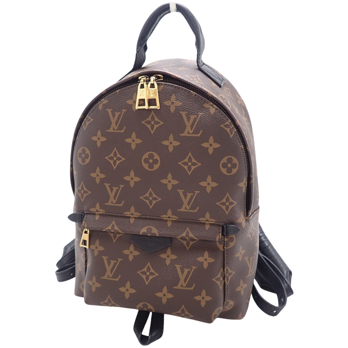 Monogram Palm Springs Backpack PM, Monogram Canvas, Brown, M41560