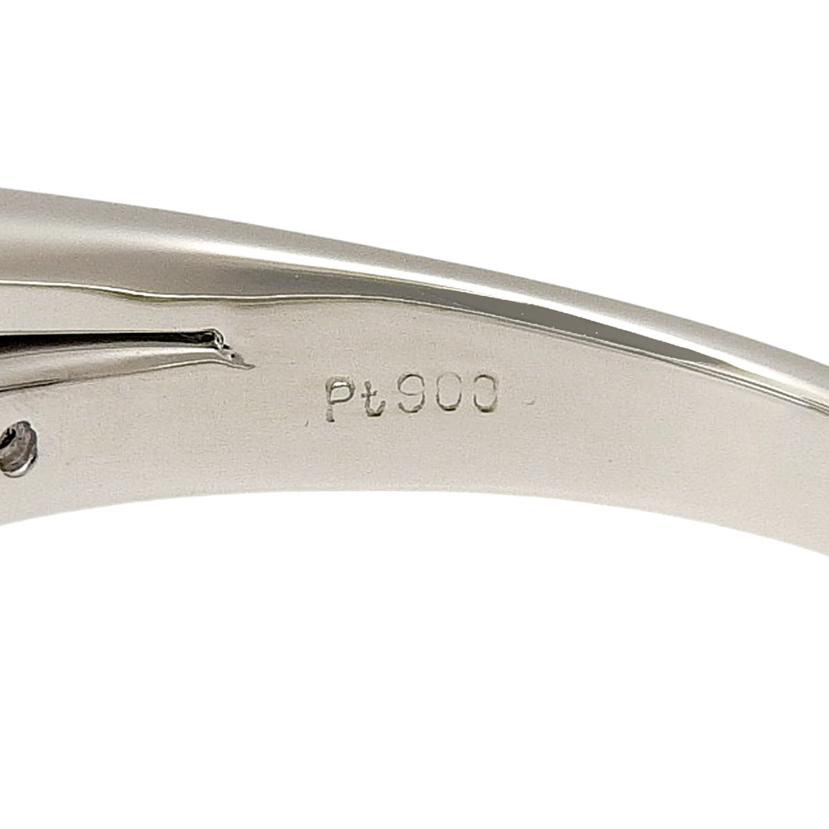 红宝石钻石戒指,带扣,R1.01/D0.17,铂金 Pt900