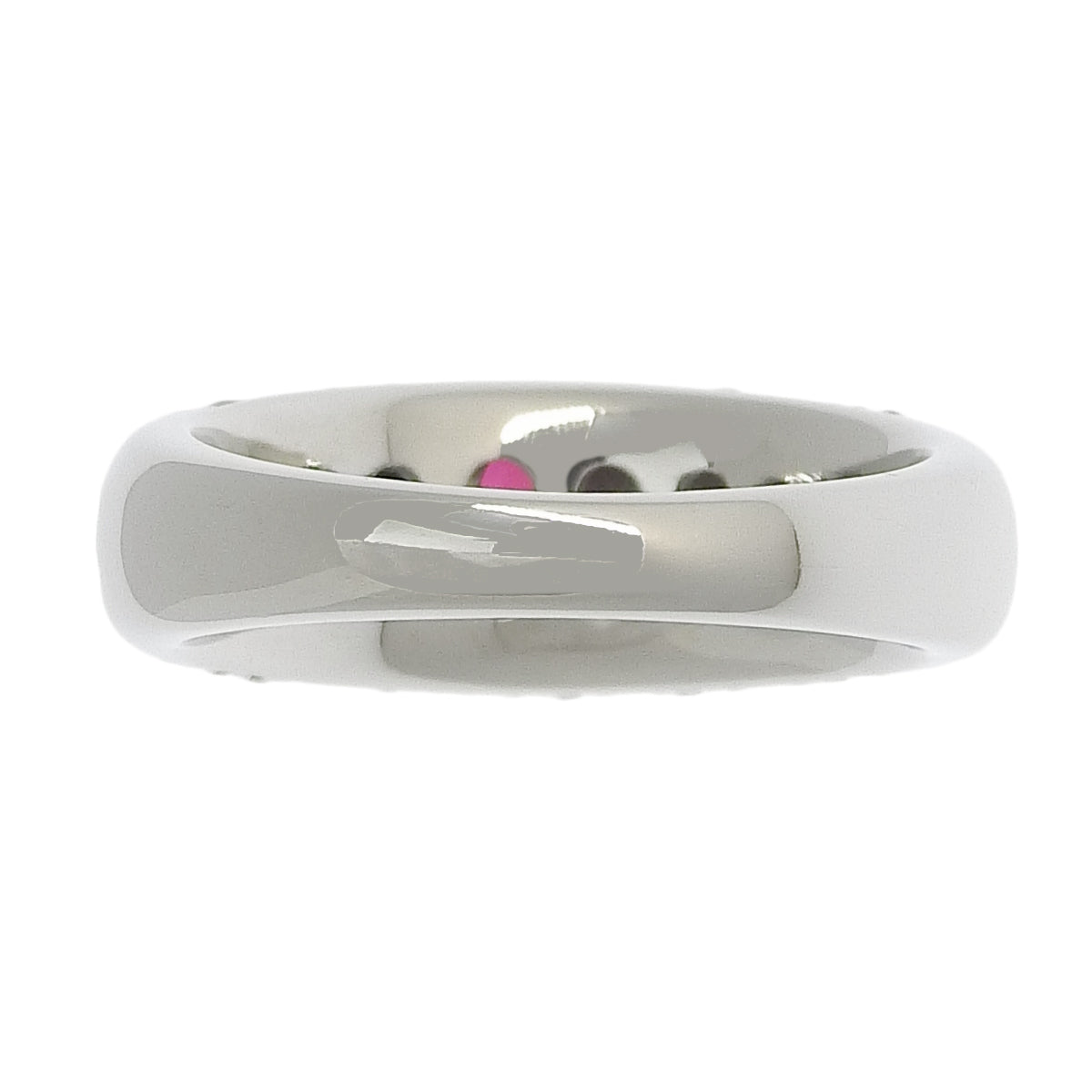 Ruby and Diamond Ring R0.85/D0.83 Platinum Pt900