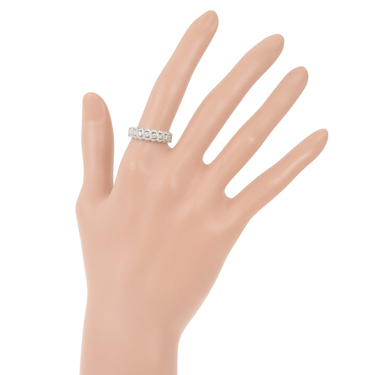 ダイヤモンド リング D0.85 K18 ホワイトゴールド WG