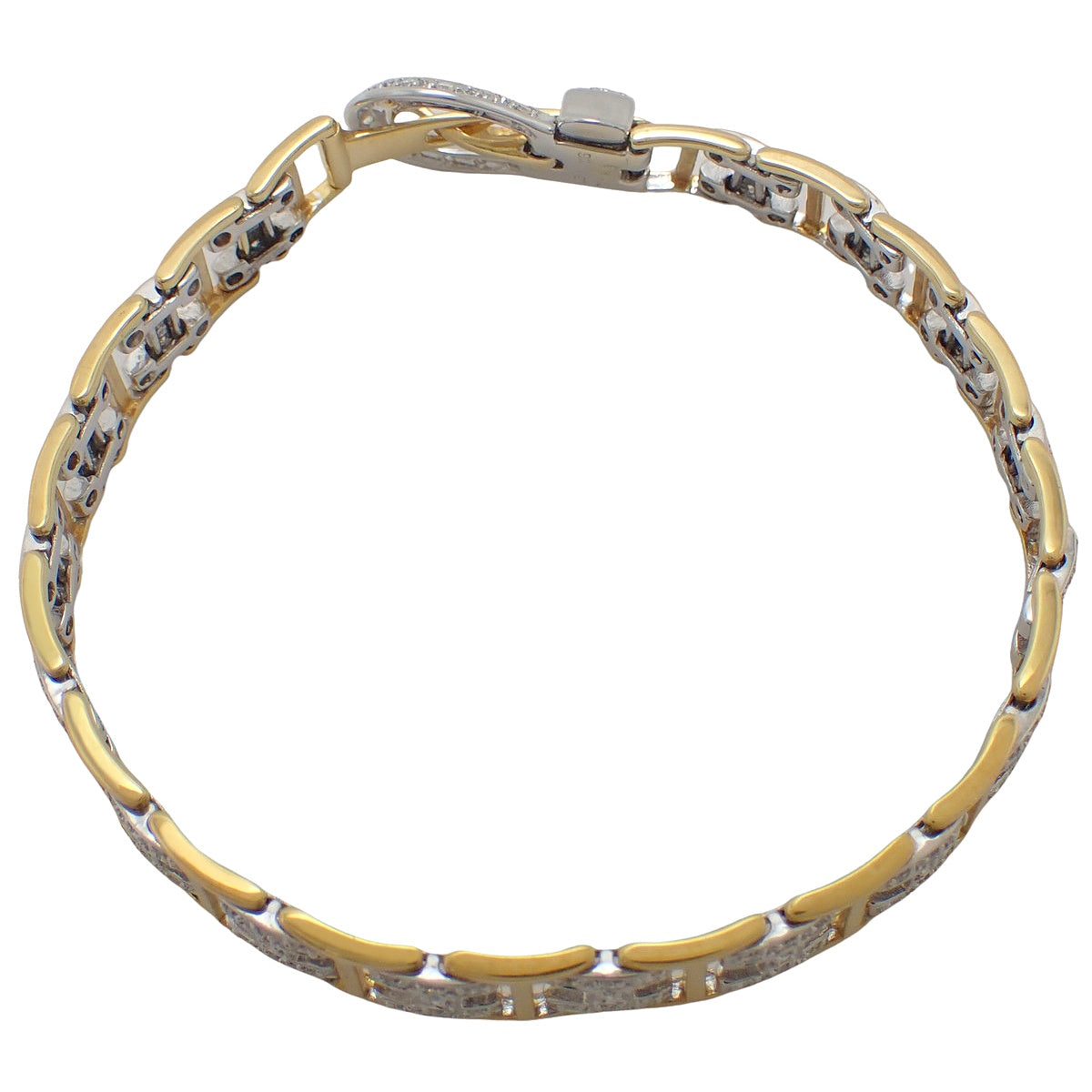 ダイヤモンド ブレスレット D1.10 イエローゴールド K18YG ホワイトゴールド K18WG アクセサリー ジュエリー パヴェダイヤ