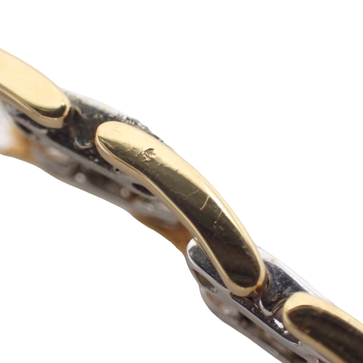 Diamond Bracelet, 1.10 carats, Yellow Gold (K18YG), White Gold (K18WG), Accessory, Jewelry, Pave Diamonds