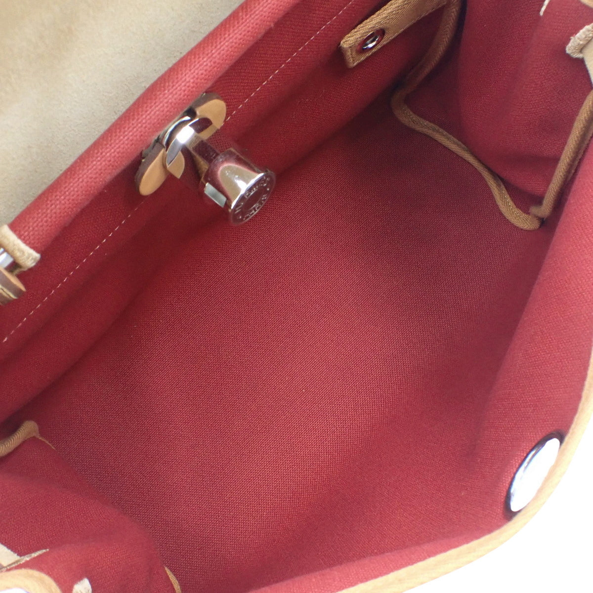 【未使用】エールバッグジップPM トワルミリタリー ヴァッシュハンター パラジウム金具 ルージュグレナ/ナチュラルサブレ シルバー金具 B刻印