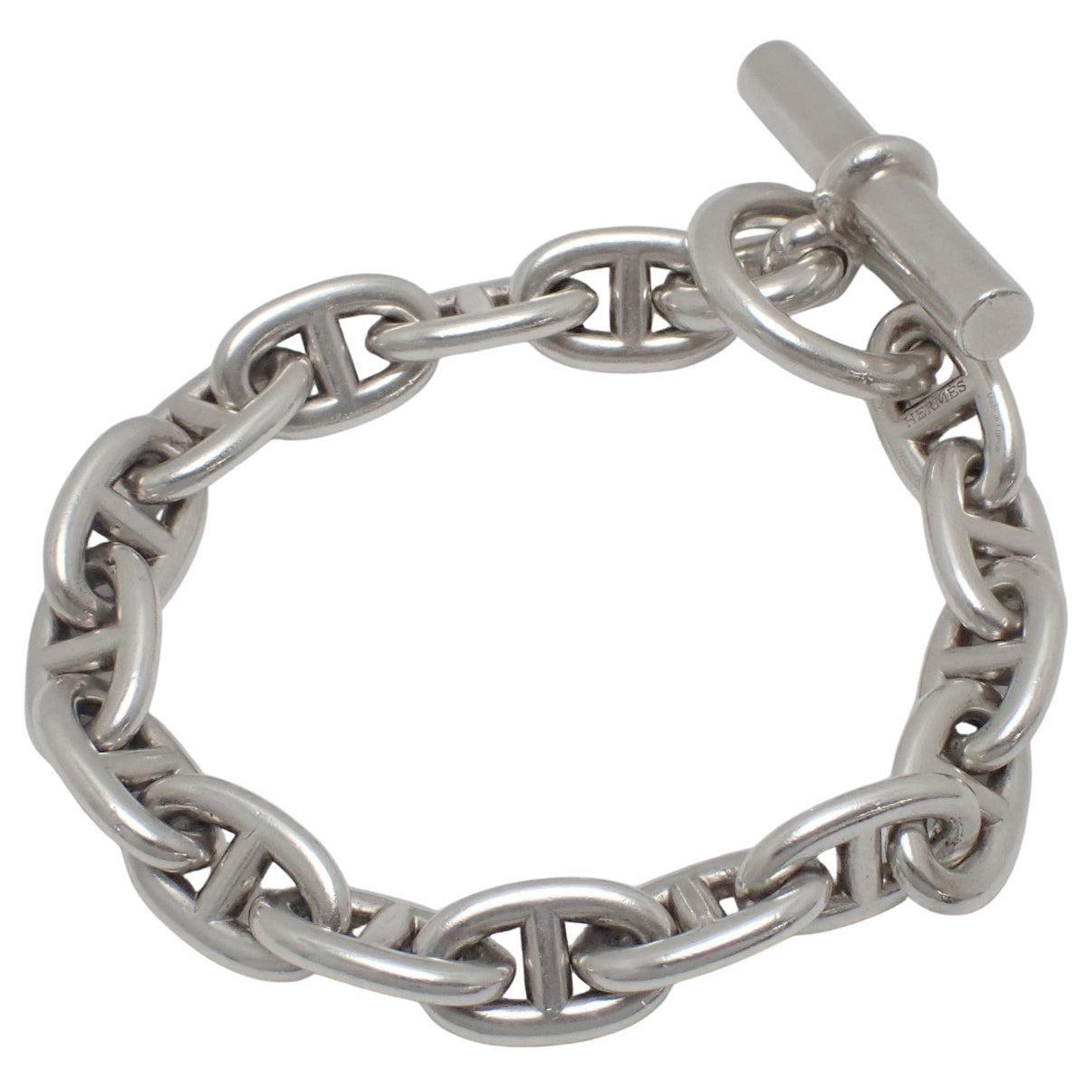 链条锚链手链 MM 银925 Sv 16节