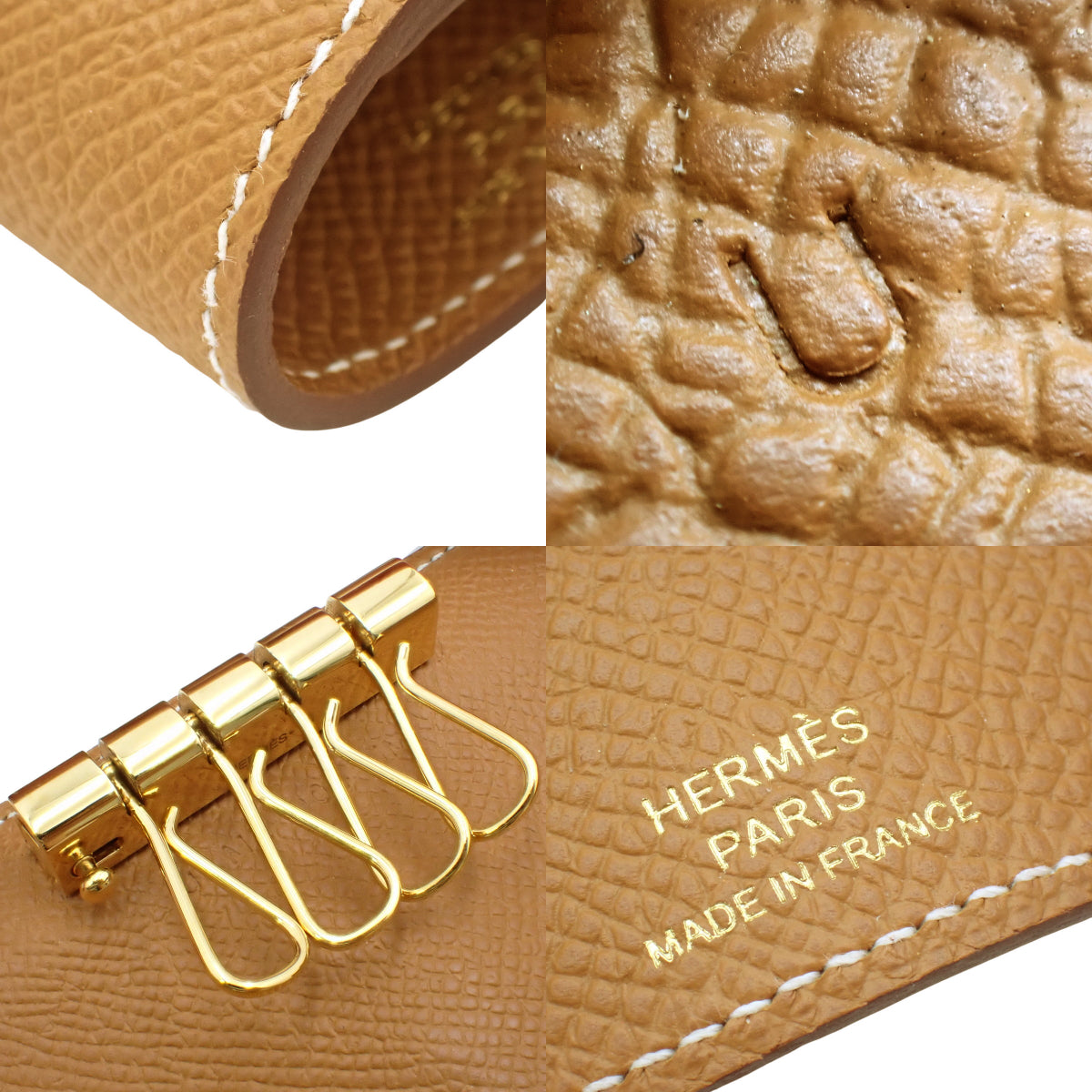 ベアン キーケース ヴォーエプソン ゴールド ゴールド金具 U刻印