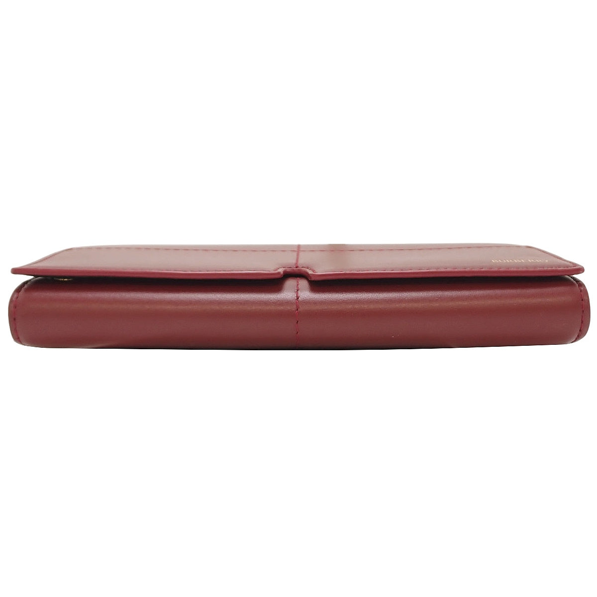 Snip Leather Long Wallet, Red