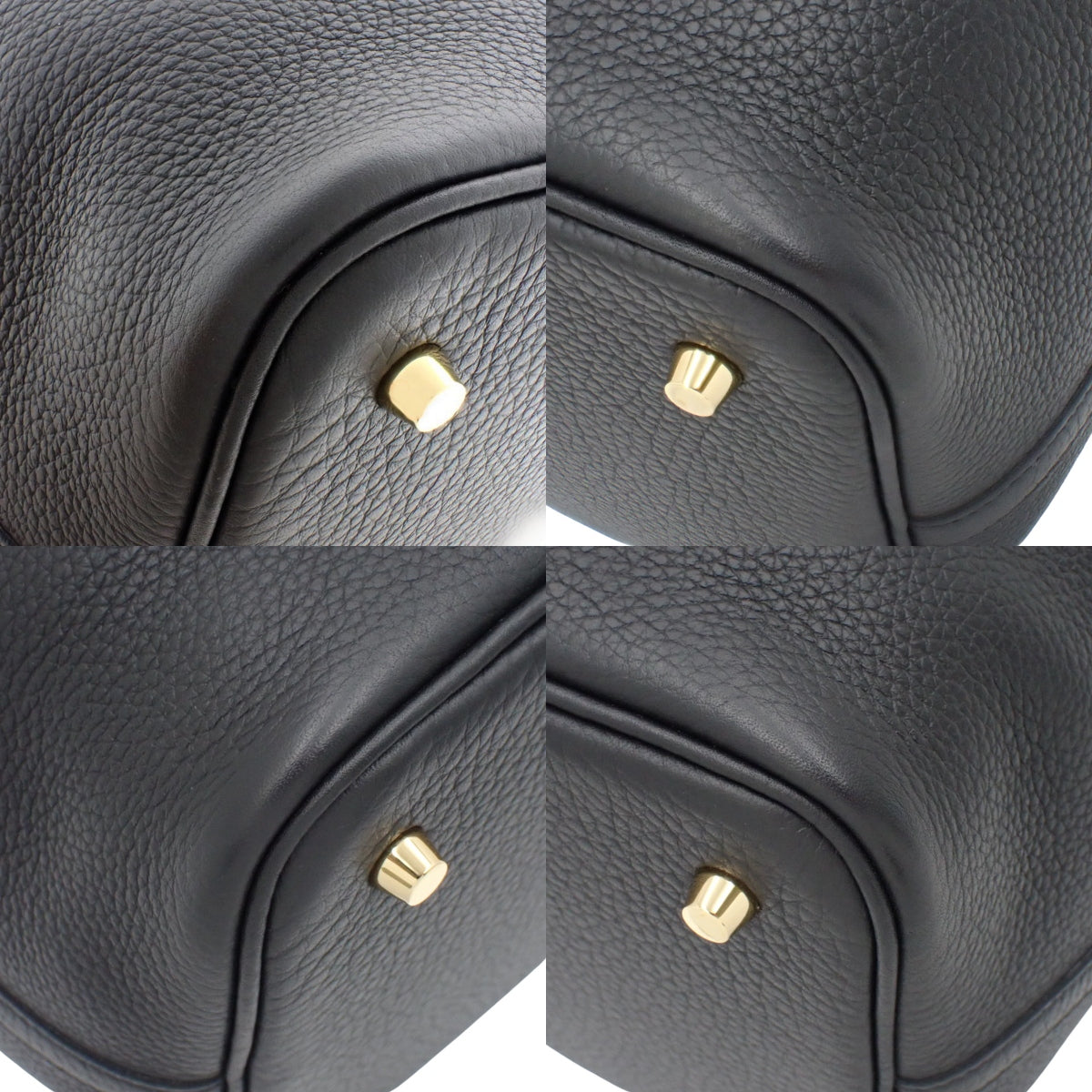 ピコタンロックMM トリヨンクレマンス ブラック ゴールド金具 W刻印