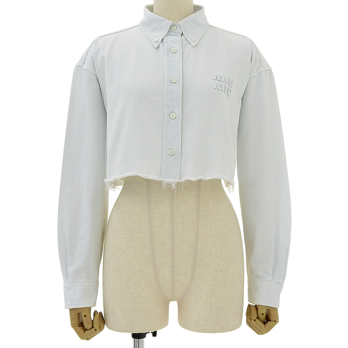 短款Logo牛仔衬衫 2022年 36码