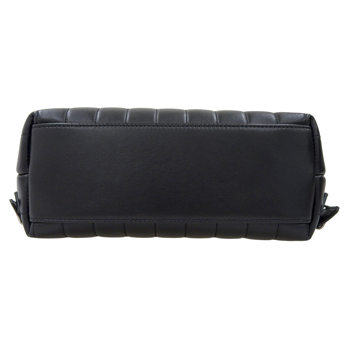 Lulu 黑色真皮双肩包 487220