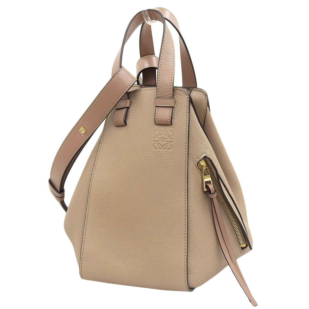 Hammock Small Bag, Calfskin, Sand, A538S35X51