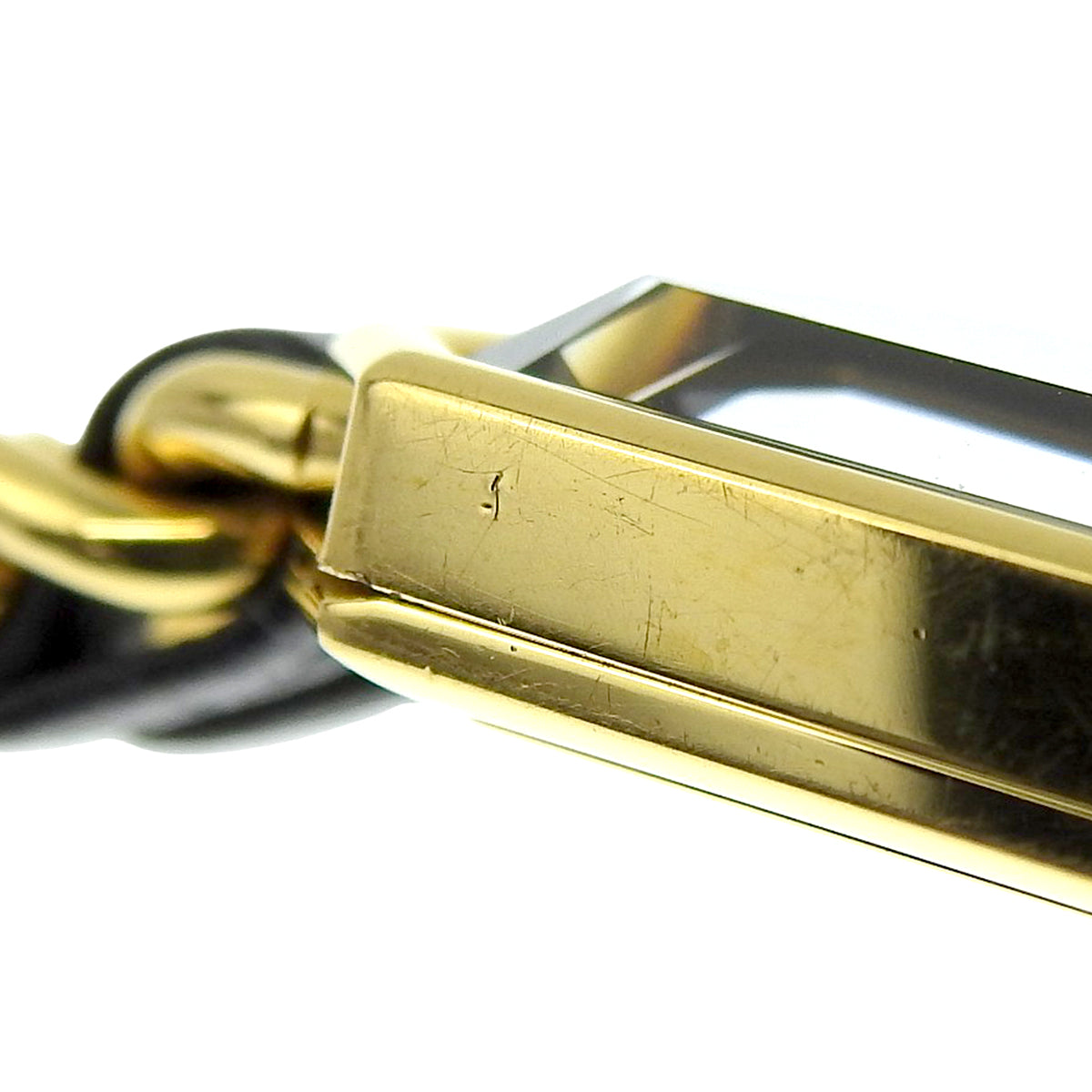 プルミエール L H0001 GP/革 ブラック クオーツ