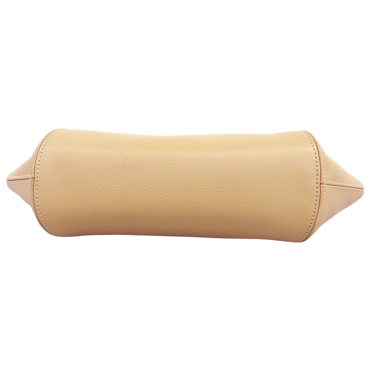 米色皮革单肩包