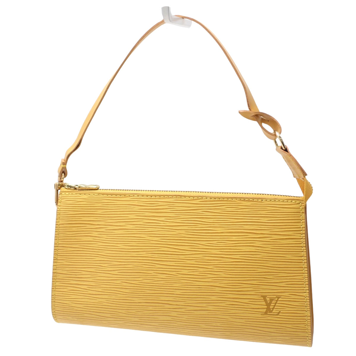 Epi Accessory Pochette in Tassili Yellow Epi Leather M52959