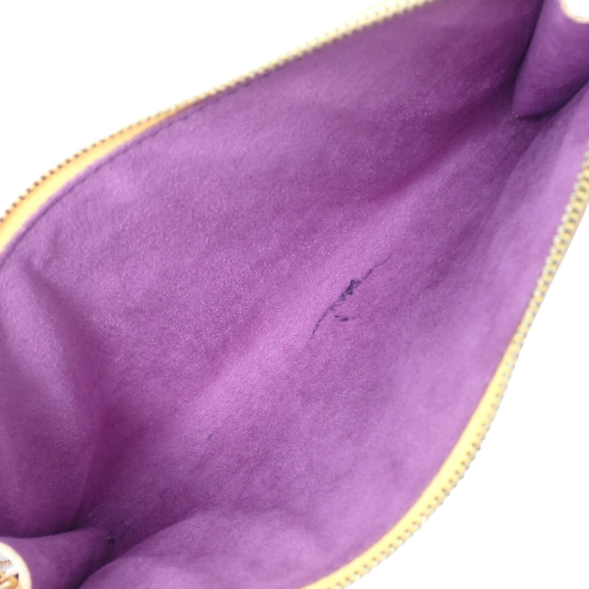 Epi 皮革 Tassili 黄色配饰手拿包 M52959