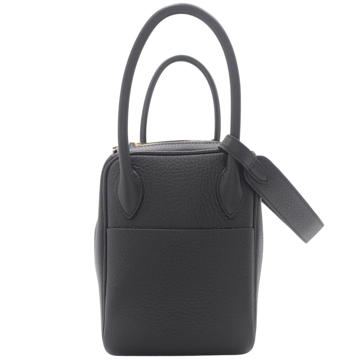 【未使用】Lindy 26 Taurillon Clemence 黑色 金色五金件 W刻印