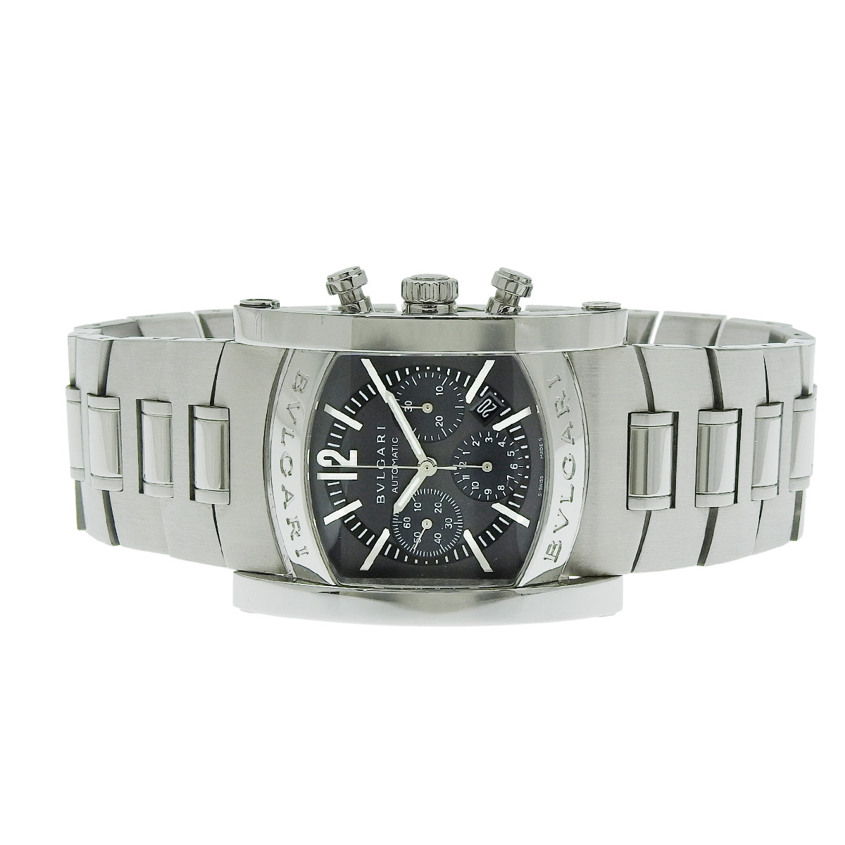 Assioma Chronograph AA44SCH Stainless Steel Navy Automatic Men's Watch