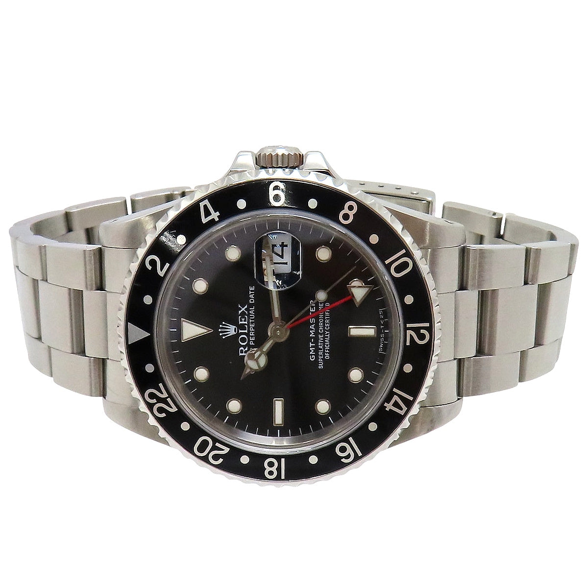 GMTマスター 16700 SS L番 ブラック 自動巻き メンズ