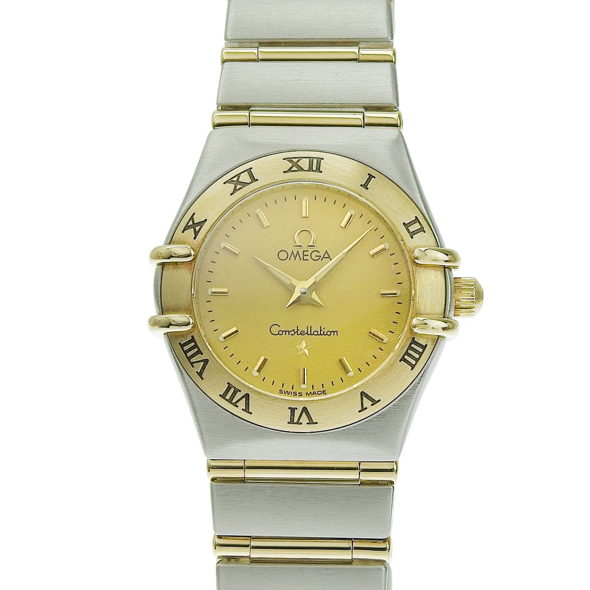 Constellation Mini 1262.1 K18YG×SS Gold Quartz Women's