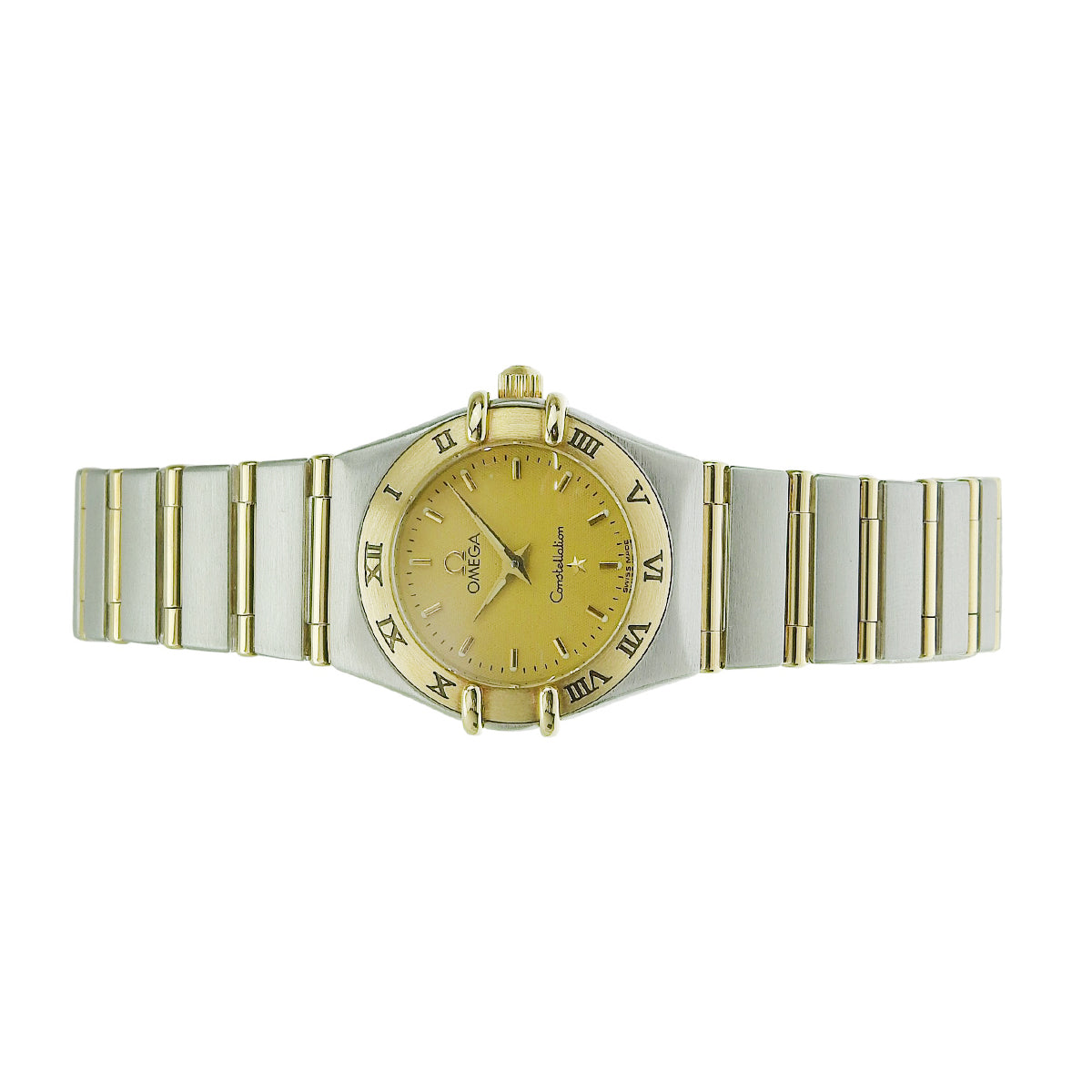 Constellation Mini 1262.1 K18YG×SS Gold Quartz Women's