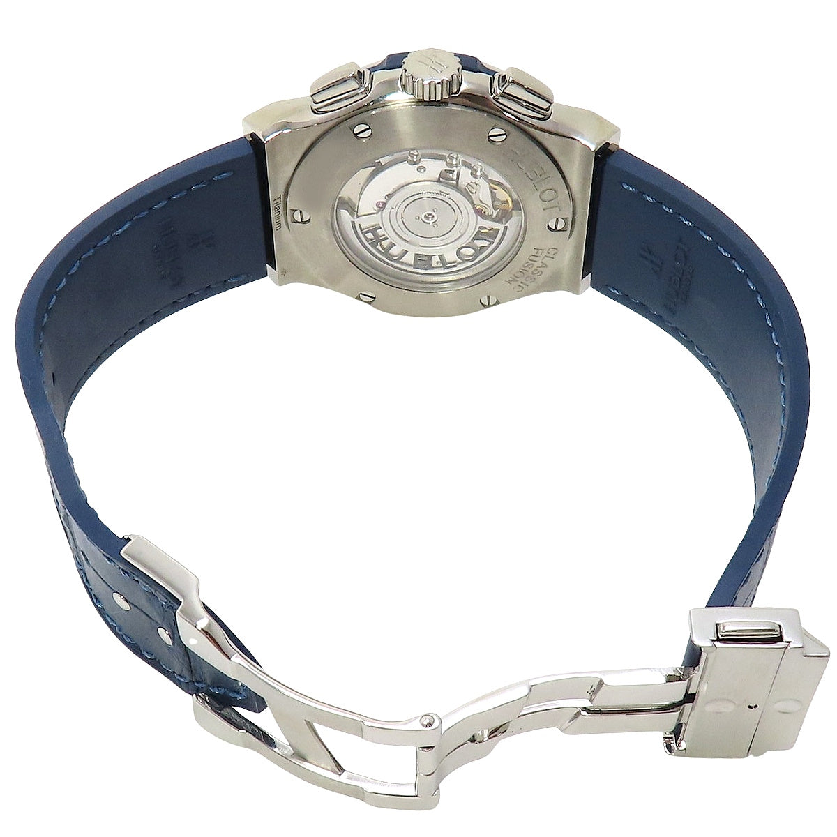 クラシックフュージョン 541.NX.7170.RX TI/ラバー ブルー 自動巻き メンズ