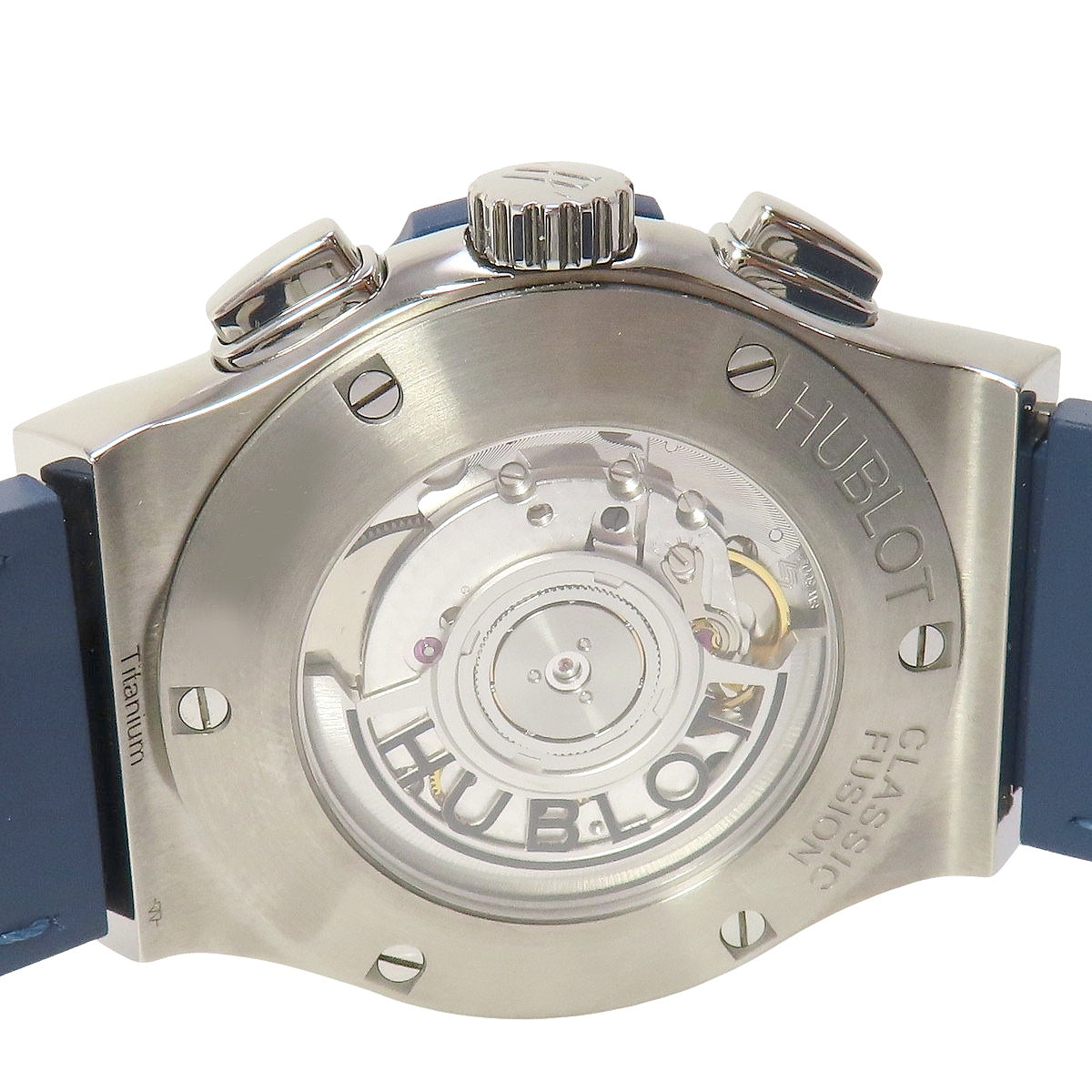 クラシックフュージョン 541.NX.7170.RX TI/ラバー ブルー 自動巻き メンズ