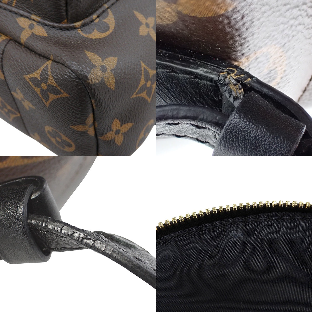 Monogram Palm Springs 背包 PM 棕色 M41560