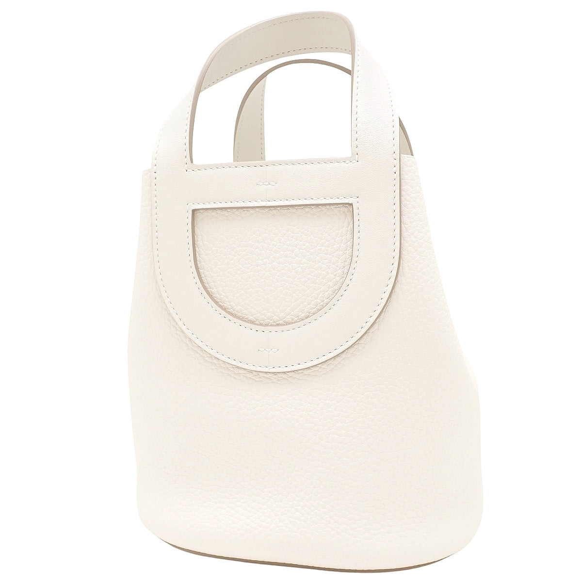 In the Loop 18,Taurillon Clemence皮革,灰色,金色五金件,W刻印。