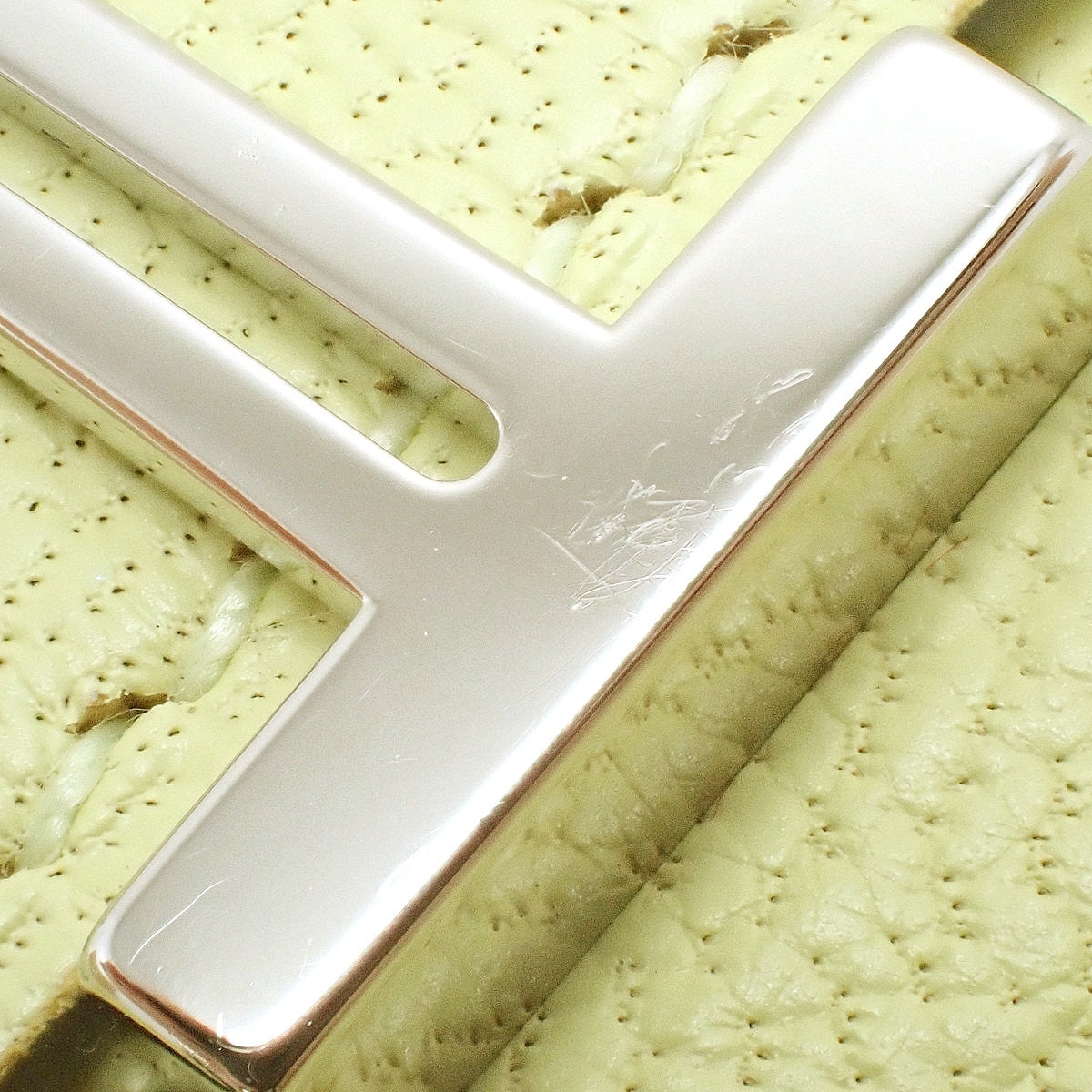 Bearn Combi 羊皮 钯金扣 黄色勃艮第银色扣 U刻印