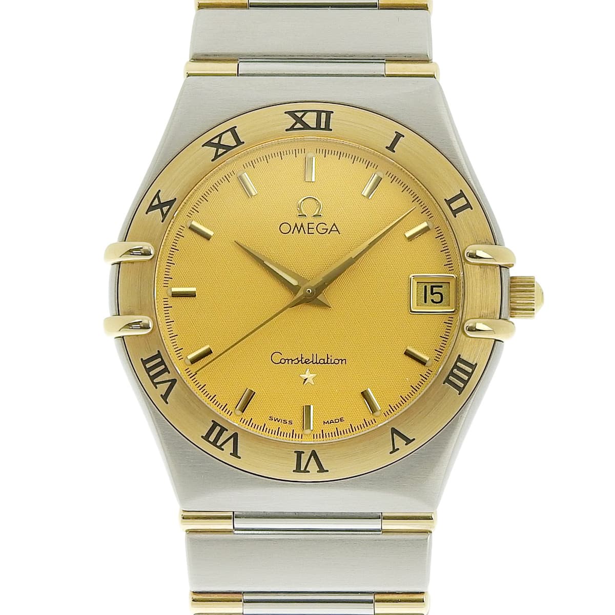 Constellation 1312.10.00 YG/SS 金石英男士手表
