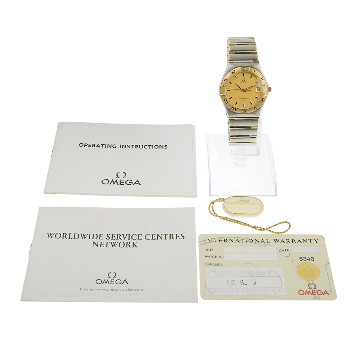 Constellation 1312.10.00 YG/SS Gold Quartz Men's