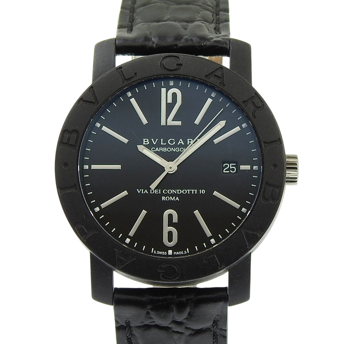 Bvlgari Bvlgari BB40CL Carbon Black Automatic Men's Watch