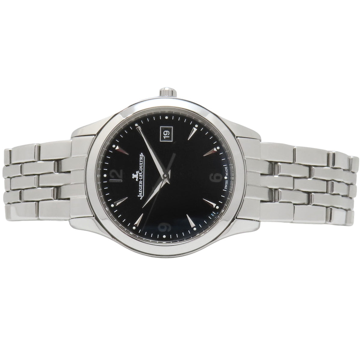 主控日期 Q1548171 (176.8.40.S) 不锈钢黑色自动男士腕表