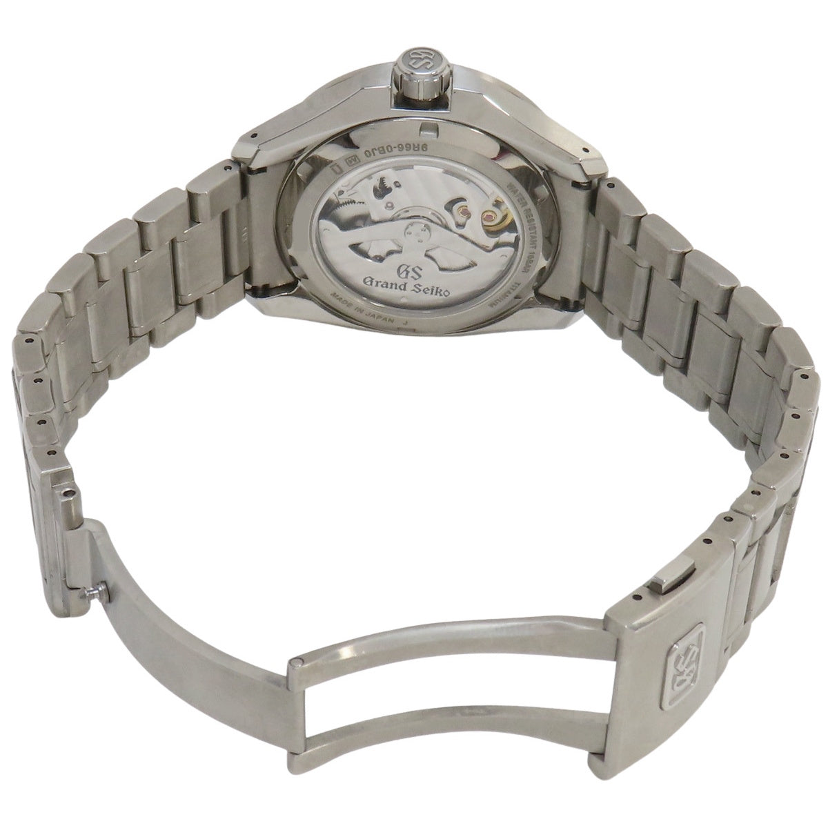 エボリューション9 GMT SBGE285 TI グレー スプリングドライブ メンズ