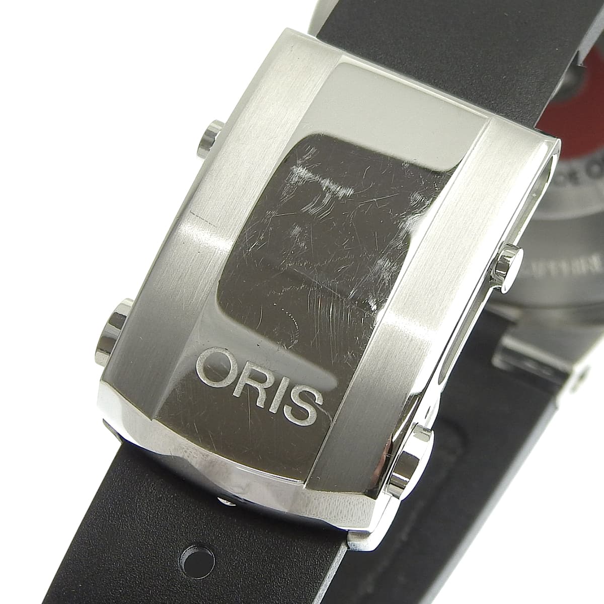 Aquis Date 01 733 7730 4159-07 4 24 64EB SS CE Rubber Black Automatic Men's