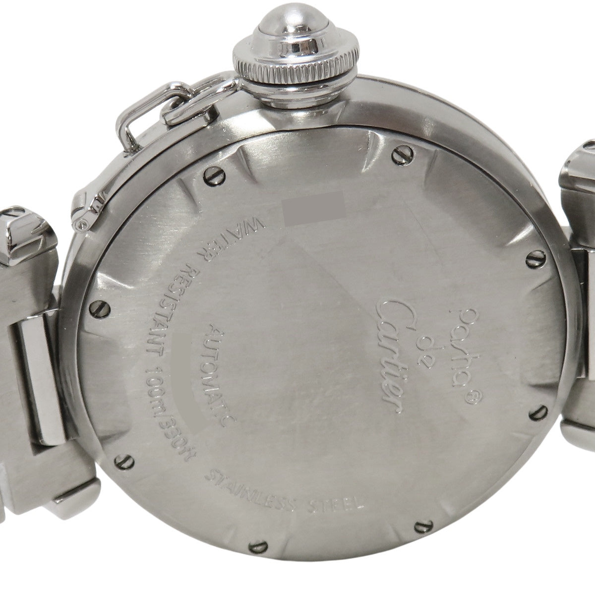 Pasha C W31043M7 不锈钢黑色男士自动腕表