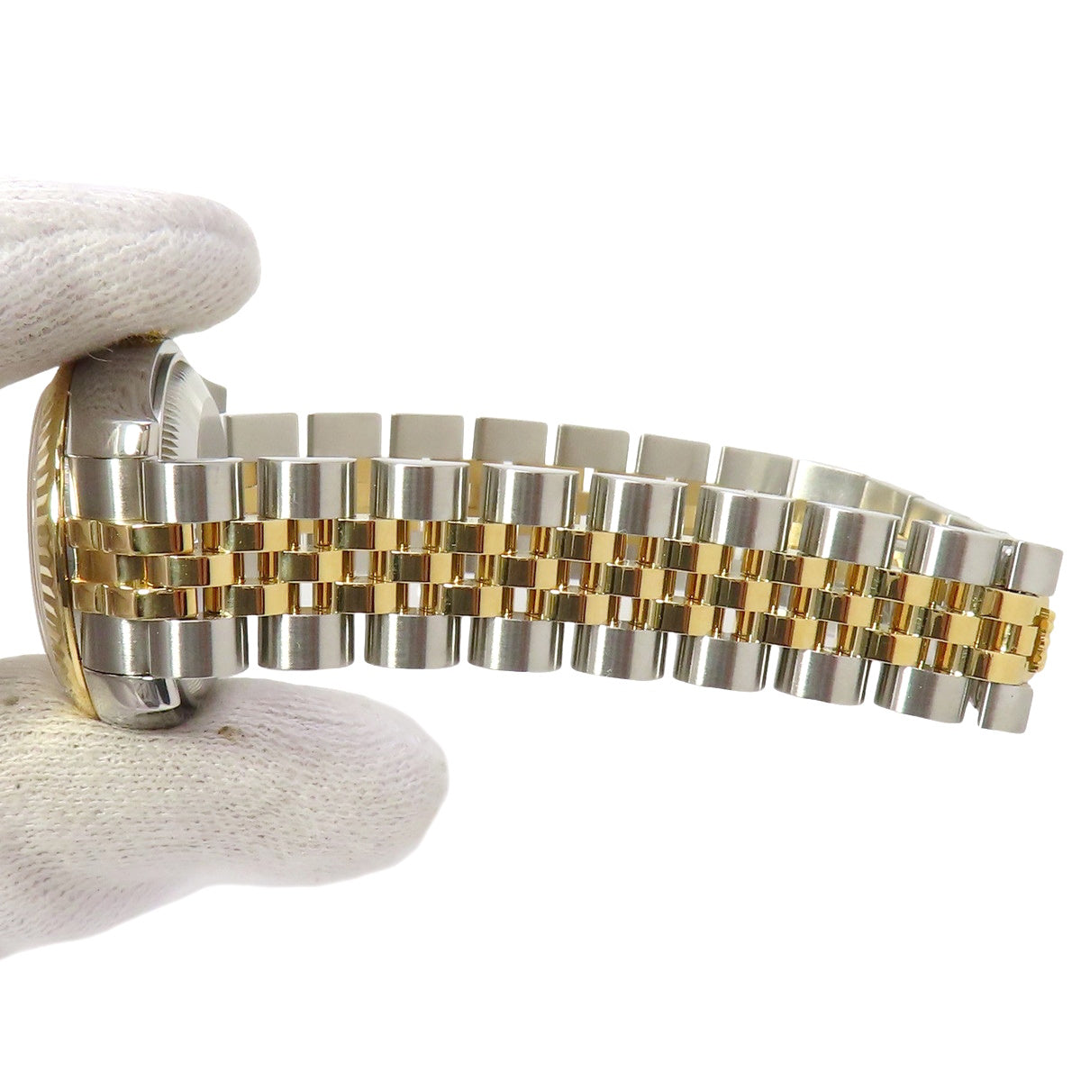 Datejust 10PD 179173G YG/SS G-number Computerized Dial Diamond Index Automatic Women's Watch