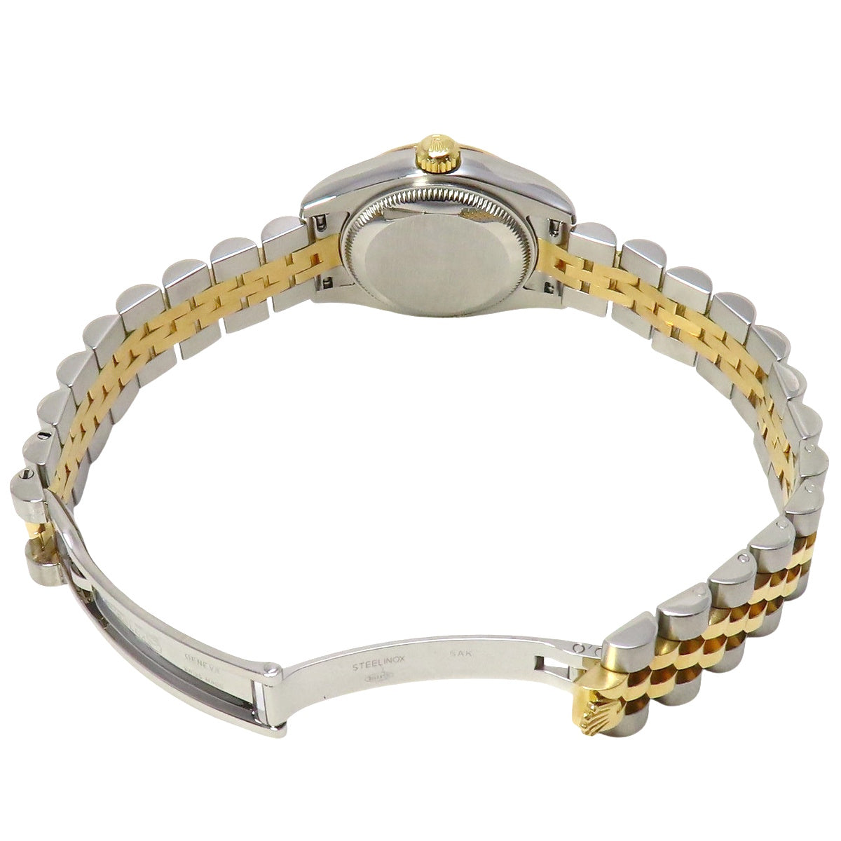 Datejust 10PD 179173G YG/SS G-number Computerized Dial Diamond Index Automatic Women's Watch