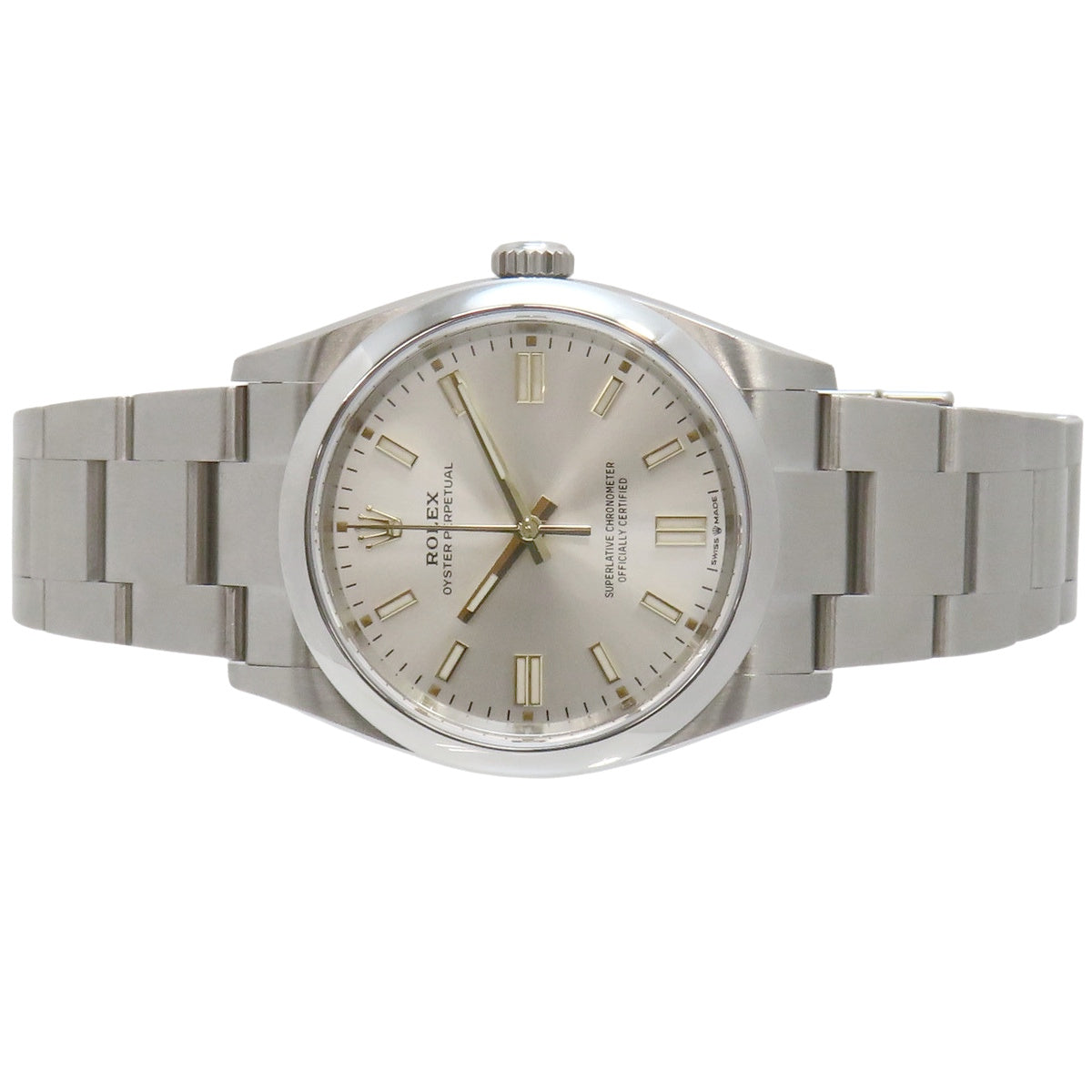 オイスターパーペチュアル36 126000 SS ランダム番 シルバー 自動巻き メンズ